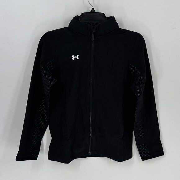 Boy's Under Armour Squad 3.0 Warm-Up Full-Zip Jacket M - Picture 1 of 4
